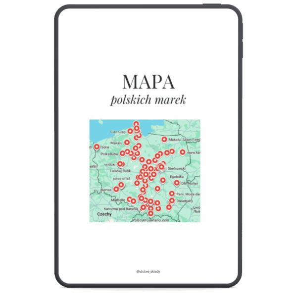 Mapa polskich marek